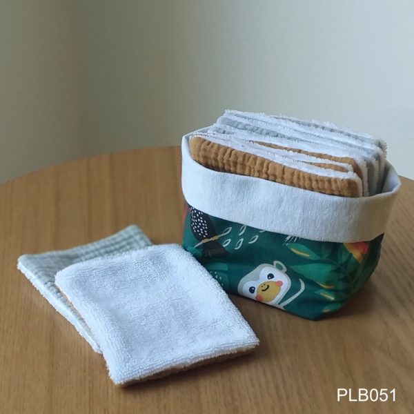 Panier et lingettes bébé