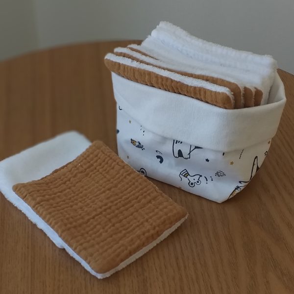 Panier lingettes bébé